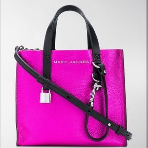 Marc Jacobs Hot Pink Metallic Shoulder bag